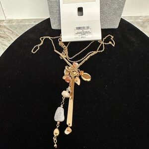 Style & Co. Pastel & Gold Necklace